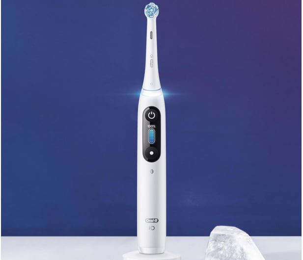 Oral-B Szczoteczka magnetyczna iO8 (biała) - 1037094 - zdjęcie 4
